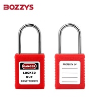 Fabricant OEM, cadenas de sécurité étanche personnalisé, acier inoxydable 4 mm, verrouillage de sécurité, prévention des accidents, BD-UG71, clé ABS, porte