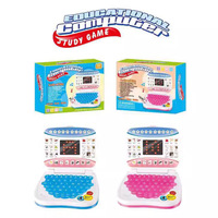 Nouveau Produit Mini Ordinateur Portable de Simulation Écran LED Jouet Éducatif pour Enfants Apprentissage Précoce