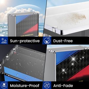 Boîte de protection pour cartes de <span class=keywords><strong>jeu</strong></span> <span class=keywords><strong>Pokémon</strong></span> Elite Trainer, en acrylique transparent, écologique, pré-assemblée, de haute qualité, design moderne. - Product Image 3