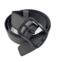 Ceinture en nylon tissé pour homme, boucle à ardillon en alliage, ceinture en toile durable et réglable