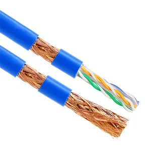 Guangzhou Ght Cat6 ftp Stp S/ftp Kabel 23awg Cat 6 Sftp Indoor Outdoor Met Certificaten Geverifieerde Cat6 Netwerkkabel