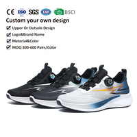 Chaussures de sport pour hommes personnalisées en gros, avec semelle intermédiaire légère en EVA et semelle extérieure antidérapante pour la gym et le fitness