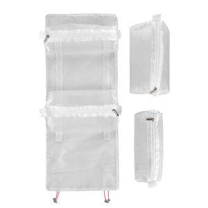 20pcs Lot Seersucker Organisateur Sacs <span class=keywords><strong>GA</strong></span> US Entrepôt Détachable Suspendu Roll-Up Trousse <span class=keywords><strong>De</strong></span> Maquillage Cadeau Voyage Trousse <span class=keywords><strong>De</strong></span> Toilette DOM2538 - Product Image 3