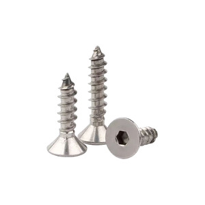 Tapping Screws Hexagon Head M3 M4 M5 Grade 8.8 Sink Head Metric Metal Fasteners - Product Image 3