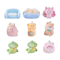 Poupée flocage personnalisée décoration animal mignon porte-clés sac accessoires suspendus ornement