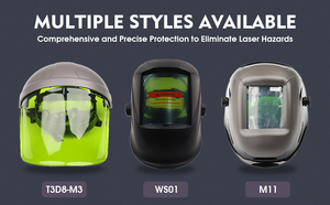 Masque de protection individuelle OD8+/OD9+ contre les rayonnements laser, lentilles de remplacement - Product Image 4