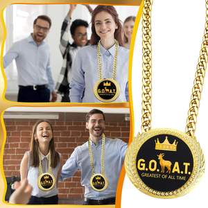 सभी समय के टर्नओवर चेन प्लास्टिक के बड़े गोल्ड चैम्प बकरी फुटबॉल एमवीपीपी के लिए पुरस्कार - Product Image 6