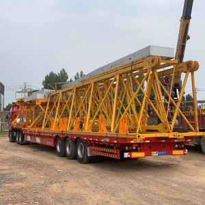 Grúa Torre Usada Zoomlion 7020 de 12 Toneladas con Plataforma Plana - Product Image 2