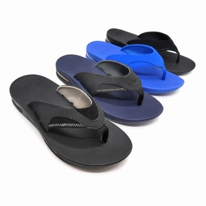 패션 비치 편안한 맞춤형 프린트 슬리퍼 커스텀 로고 프린트 남성 샌들 - Product Image 1