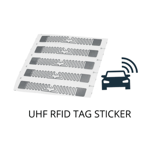Rfid kính chắn gió tag thụ động tầm xa UHF RFID Nhãn dán nhãn cho xe số theo dõi xe đăng ký hoặc bãi đậu xe - Product Image 3