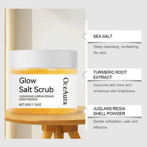 Scrub Corpo Esfoliante <span class=keywords><strong>Naturale</strong></span> Biologico Idratante Sbiancante alla Curcuma con Sale Illuminante a Marchio Privato - Product Image 5