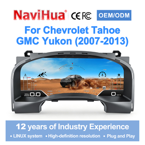 Nouvel odomètre numérique, cockpit virtuel, tableau de bord intérieur, lecteur multimédia, vitesse pour GMC Yukon Chevrolet Tahoe 2007 2013 - Product Image 1