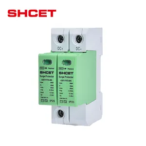 New t1 t2 type 1 2 dc solar spd surge protection protector protective device for pv power system 20ka 40ka 50ka 60ka 40 ka 1000v