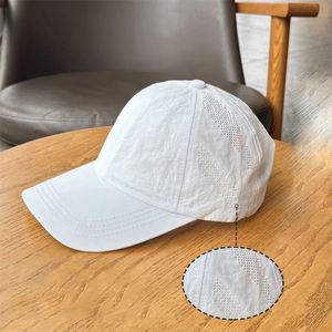 Quick Dry Thin Baseball Unisex Solid Color Mesh Cap Summer Outdoor Breathable Sunscreen Sunshade <b>Hat</b> <b>for</b> Men Women - Product Image 4