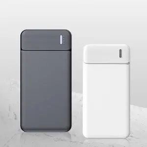 Banco de energía portátil para teléfono móvil, Banco de energía de Material ABS a Color, hecho a medida, batería de 10000mah, gran oferta