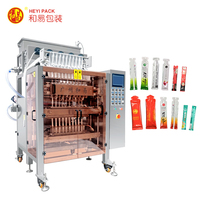 Machine d'emballages de poudre à longue vitesse, 10 sachets, avec multiples lanières, stable, rapide