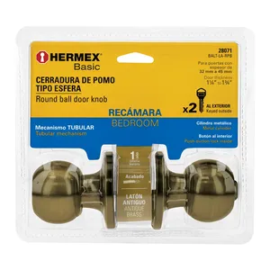 Master con 24 unità di blocco a sfera tubolare, camera, antico, blister, di base - Product Image 3