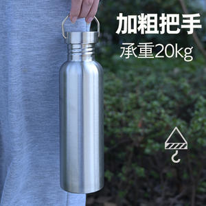 Stainless Steel <b>Water</b> <b>Bottle</b> 304 Food Grade Portable Outdoor Sports Flask Sealed Cup Standard Capacity - Product Image 3