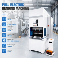 Prensa Plegadora Eléctrica de Alta Precisión 12T600mm con Servo Individual, Máquina Compacta CNC para Plegado de Chapa Metálica