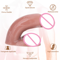 Jouets sexuels pour transgenres FTM, jouet pour adultes, dildo réaliste en silicone, pénis artificiel, jouets pour lesbiennes