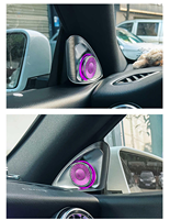 Éclairage d'ambiance automobile 64 couleurs/12 couleurs pour Mercedes Benz Classe A W176 Classe B W246 CLA C117 GLA X156
