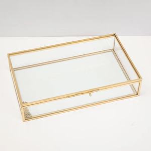 صندوق مجوهرات من 3 حجرات زجاجي مع 1.3 - Product Image 4