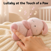 Jouet en peluche interactif pour enfants, sons de respiration, sons de battements de cœur, musique du liquide amniotique, compagnon de sommeil, lapin, koala, cadeaux pour bébés et tout-petits, 35 cm