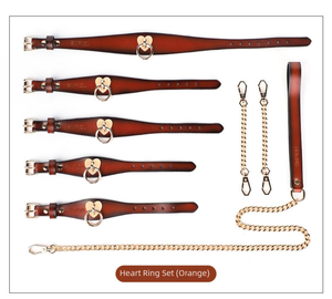 ชุดเครื่องพันธนาการและอุปกรณ์ยับยั้งทำจากหนังแท้ Scarletsin C-29-<span class=keywords><strong>2</strong></span>, อุปกรณ์ทรมานระดับไฮเอนด์, ของเล่นสำหรับการเล่นแบบ SM และการลงโทษ - Product Image 4