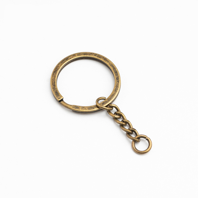 30mm flat keychain loop