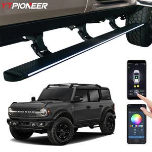 Estribos Laterales Retráctiles Eléctricos Automáticos con Luz LED para <span class=keywords><strong>Ford</strong></span> <span class=keywords><strong>Bronco</strong></span> de <span class=keywords><strong>Cuatro</strong></span> <span class=keywords><strong>Puertas</strong></span> - Product Image 1