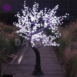 Artificial Flowering Cherry <b>Tree</b> LED <b>Lighting</b>, Decorative <b>Tree</b> Structure for Festival and Seasonal Displays - Product Image 3