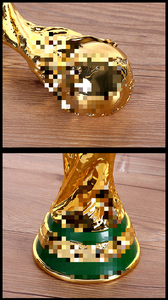 Trofeo di Calcio Personalizzato in Resina Ecologica 2026, Souvenir e Premio per Tifosi e Regali Promozionali, OEM ODM - Product Image 3