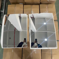 Kaca Cermin Mobil Cermin Cembung 305x407mm 203x305mm Cermin Aluminium untuk Kaca Cermin Samping