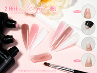 ICE NOVA Gel UV de Construction Professionnel pour Ongles, 21 Couleurs, Sans HEMA, Sans TPO, Gel Acrylique pour Extension et Construction