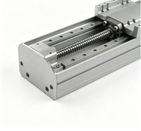 Actionneur linéaire à vis à billes CNC KHMOS HYS100-L10-BC-S, moteur, course 50-1000 mm, double rail de guidage, roulement 0,03 mm