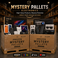 Palette de produits mystères, Boîte mystère 10 kg, Boîte mystère électronique 100 articles, Smartphones en gros, Prêt à la revente, Expédition 24H DDP, Faible MOQ