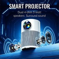 Projecteur Android 14 4K 8 Go avec batterie H2 5000 mAh, 720P, 200 ANSI Lumens, mise au point électrique, pavé tactile, Type C pour la maison et l'extérieur – Direct Usine