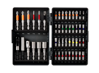 48 embouts de tournevis multifonctionnels de 1/4 pouce, accessoires pour tournevis électrique et clé, accessoires d'entretien professionnels