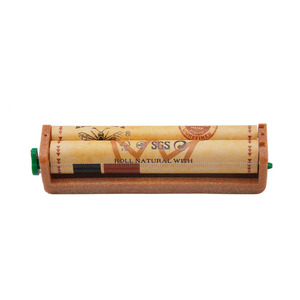 Hintcan Plastic Manual Acrylic Smoking Cigarette Rolling Machine Roller Mini cigarette herb maker accessories
