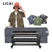 Imprimante à sublimation Fedar FD5198E-B 1,9 m à haut rendement, 8 têtes Epson I3200-A1-2, machine d'impression numérique sur tissu pour vêtements de sport
