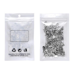 دلاية على شكل رأس بسحّاب معدني, دلاية على شكل رأس بسحّاب معدني ، دلايات مصنوعة من المجوهرات ، دلايات معدنية متنوعة ملساء لصنع القلادات وصياغة يدوية - Product Image 5