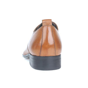 Chaussures Oxford en cuir de vache authentique avec semelle amortissante et doublure respirante, chaussures de ville pour hommes - Product Image 5