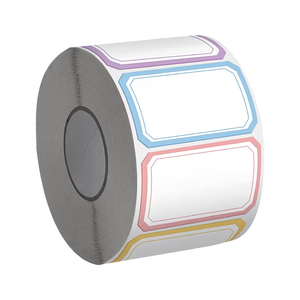 Rotolo di <span class=keywords><strong>Etichette</strong></span> Termiche Colorate Perforate CMYK 100x60mm, Adesive per Imballaggi di Piccole Imprese, Venditori su <span class=keywords><strong>Etsy</strong></span> e Boutique - Product Image 1