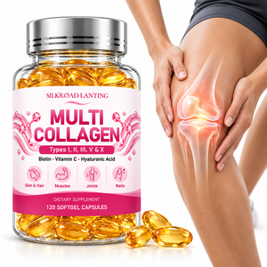 Cápsulas de Colágeno Multiusos 2 en 1 para Belleza y Soporte Articular con Biotina y Vitamina C para Adultos OEM - Product Image 1