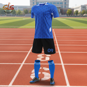 Футбольная форма в ретро-стиле премиум-класса: дышащая, с вышивкой и сублимацией, настраиваемая, для тренировок - Product Image 2