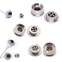 2A 5V agrobe netic agagin onnector 4necin 360 ° linlind ucuction 4 Pin ALE emale robe túnica Dower ower harging igignal ATA