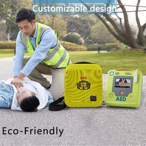 Zaino da viaggio pronto soccorso impermeabile per traumi emergenza custodia AED defibrillatore deposito di salvataggio medico reso resistente EVA poliestere - Product Image 5