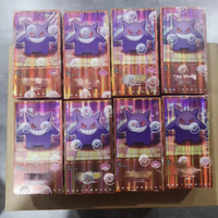 Version chinoise populaire Pokémon TCG Original Gem Pack VOL.3 Gengar Cords en papier, pour les plus de 14 ans, cadeau rare