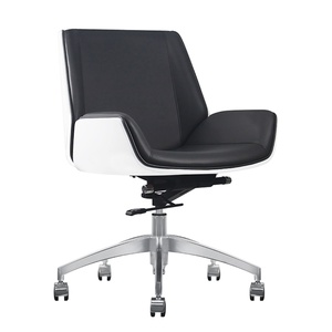 Modern Design Leather Ergonomic Computer Chair Comfort High Back Brown Leather Manager Executive Office Chair - Product Image 5