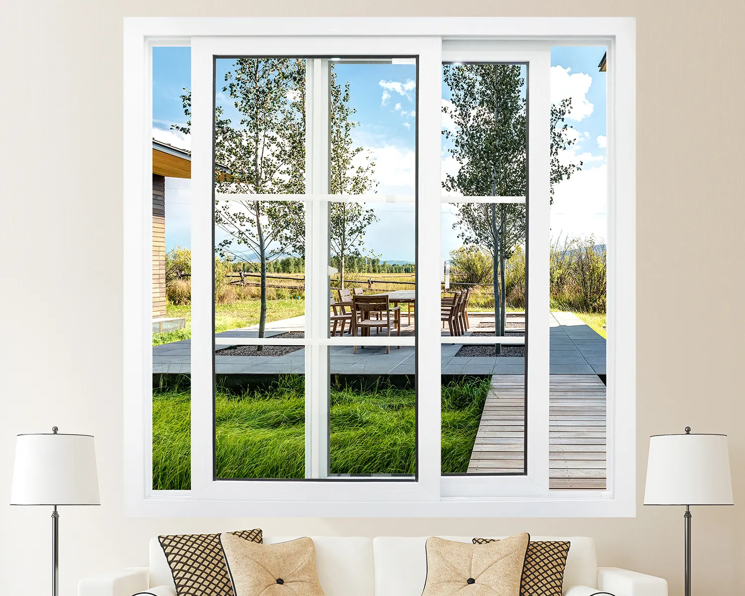 WEIKA Low Maintenance Cost UPVC Sliding Window and Door No Painting Needed for High Safety Factory Wholesale